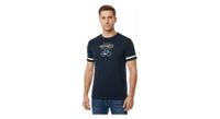camiseta de manga corta rubb r happiness negra