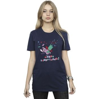 Disney Camiseta Angel Merry Everything para mujer