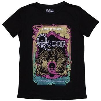 Queen Camiseta A Night At The Opera Tour '76 para mujer