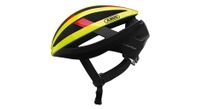 casco abus viantor amarillo neon rojo
