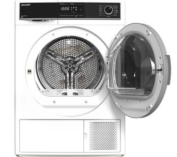 KD-HHH9S7GW2-EN 9 kg Heat Pump Tumble Dryer - White, White