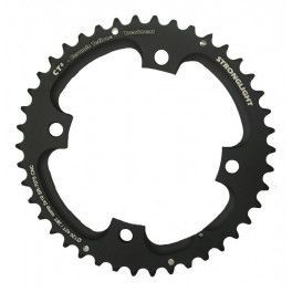 Stronglight Plato Sram Xx/x0/x7/x9 Mtb Alu 2x10v.exterior 4 Brazos 120/80 Bcd Negro 42 (29) Dientes