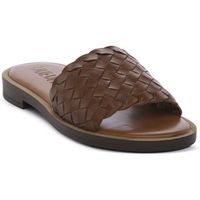 vueva sandalias cognac para mujer