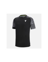 camiseta de padel macron prime cc pablo ii negro hombre