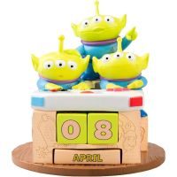 calendario perpetuo 3d aliens toy story disney pixar