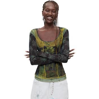 Desigual Camiseta manga larga TS_VILNA 26WWTK52 para mujer