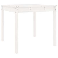 mesa de jardinrmesa para exterioresrmesa de patio madera maciza de pino blanco 825x825x76 cm