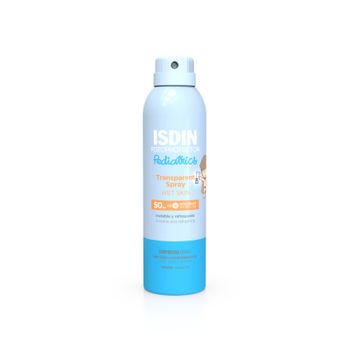Isdin fotoprotección pededriatico transparente spray wet skin 50+ 250ml