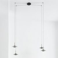 lampara colgante led orion 4x8w