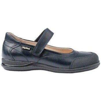 Angelitos Zapatos Bajos 462 BAILARINA COLEGIAL REFORZADA Azul para niña