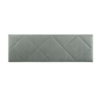 Cabecero Tapizado | Häusbed | Spyga 145x50x7 | Cama 140 Microfibra Aquaclean Aguamarina