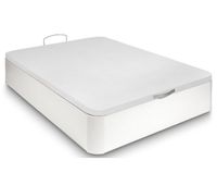 pack de canape de madera blanco  colchon viscoelastico