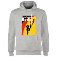 six days berlin hoodie - grey - xxl - grey