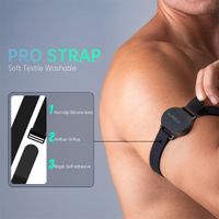 cycplus sensor de ritmo cardiaco brazalete muneca cinturon pectoral bluetooth ant  monitor de fitness para garmin wahoo gps bicicleta ordenador
