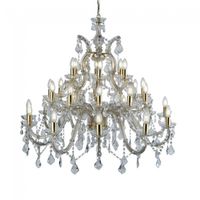 lampara de arana marie therese 30 luces