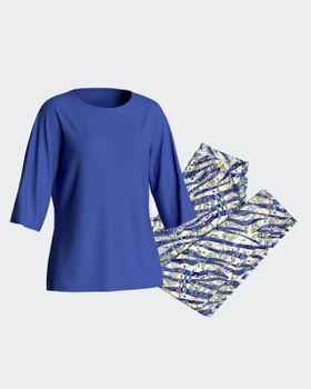 Pijama de mujer largo en Modal