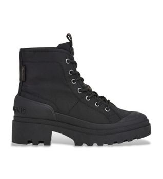Pepe Jeans para mujer. PLS500007 Botines Hale City negro (39), 3 a 5cm, Cordones, Cremallera, Casual