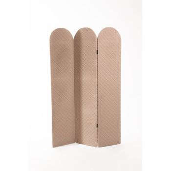 Biombo Miller Terciopelo - Gris