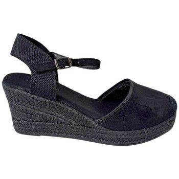Shoes Alpargatas SANDALIAS CUÑA ESPARTO 5C CRISTALES para mujer