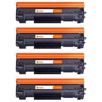 Pccom Essential Hp W1420a/142a Xl Tóner Compatible Negro Pack 4