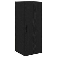 armario de pared roble negro 345 x 34 x 90 cm vidaxl