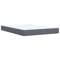 colchon de cama gris oscuro tamano 140x200 cm
