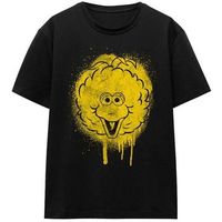 sesame street camiseta spray face para mujer