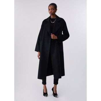 Liu Jo Abrigo Abrigo largo oversize en lana para mujer