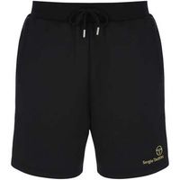 sergio tacchini short cassio shorts black para hombre
