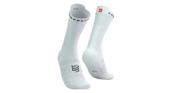 Compressport calcetines pro racing v4 0 bike blanco negro