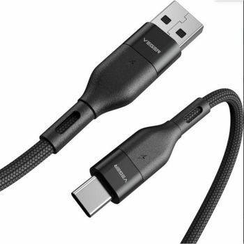 Cable USB-C a USB-C VEGER VG-AC03 1,2 m USB 2.0 Negro