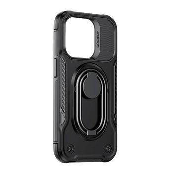 Funda para móvil Joyroom JR-14S3 rígida con soporte PC TPU negra para iPhone 14 Plus