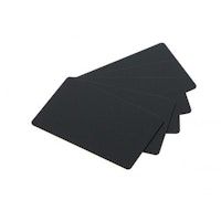 pack 500 tarjetas negro mate