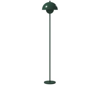 Homcom lámpara de pie moderna 155 cm lámpara de pie para salón con pantalla de cuenco reflejando luz interruptor de pie casquillo e27 sin bombilla para dormitorio oficina sala de estar verde