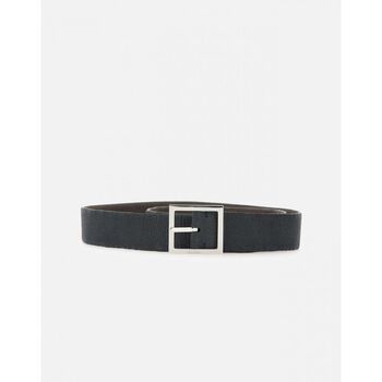 Orciani Collar U08323 - DOUBLE CHEVRETTE ELASTICIZZATA-NERO/CIOCCOLATA para hombre