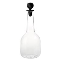botella zafferano vidrio borosilicato negro