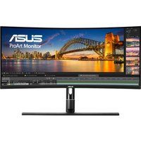 proart pa34vc quad hd 341 curved lcd monitor - black black