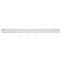 gbc 2101 espiral metalica  5 mm  plateado  100 unidades