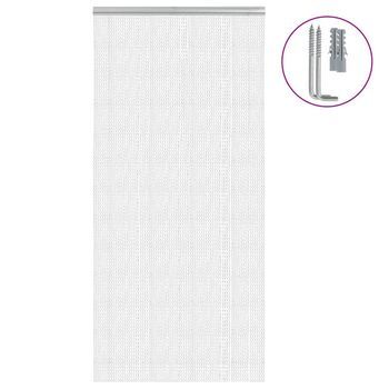 Mosquitera De Cadena Para Puerta Aluminio 100x212 Cm Vidaxl
