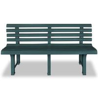 banco de jardin  banco de exterior  silla de jardin plastico verde 1455 cm