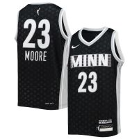 camiseta maya moore wnba minnesota lynx rebel edition nike swingman junior