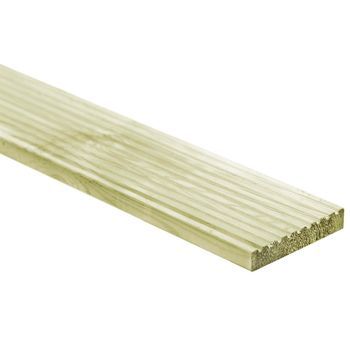 Tablón De Decking 8 Uds. Verde Impregnado 1,16 M² Vidaxl