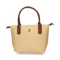 tommy hilfiger bolsos mujer - beige talla os