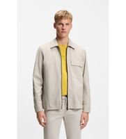 boss para hombre 50553706 chaqueta lorum beige m casual algodon