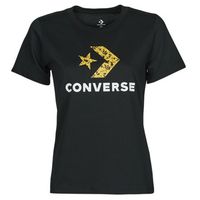 converse camiseta star chevron hybrid flower infill classic tee para mujer