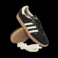 adidas deportivas moda samba og basketweave black cream white para mujer