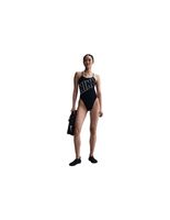 banador de natacion nike hydrastrong multi graphic mujer negro