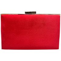 timbos bolso de mano clutch de fiesta textil bamara color rojo 131323 para mujer
