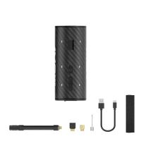 cyclami am9 pro mini bomba de bicicleta 130 psi inflador electrico portatil con luz trasera 2 en 1 pantalla led para mt