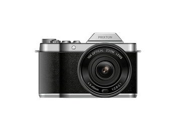 Cámara - Prixton Nomad DC950, 64MP, 4K 3840p, 85 min Autonomía, Pantalla 2.88″ IPS 640 x 480, Función Anti-shake, Negro